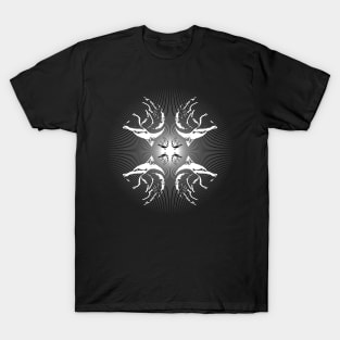 White Wolf Symbols T-Shirt